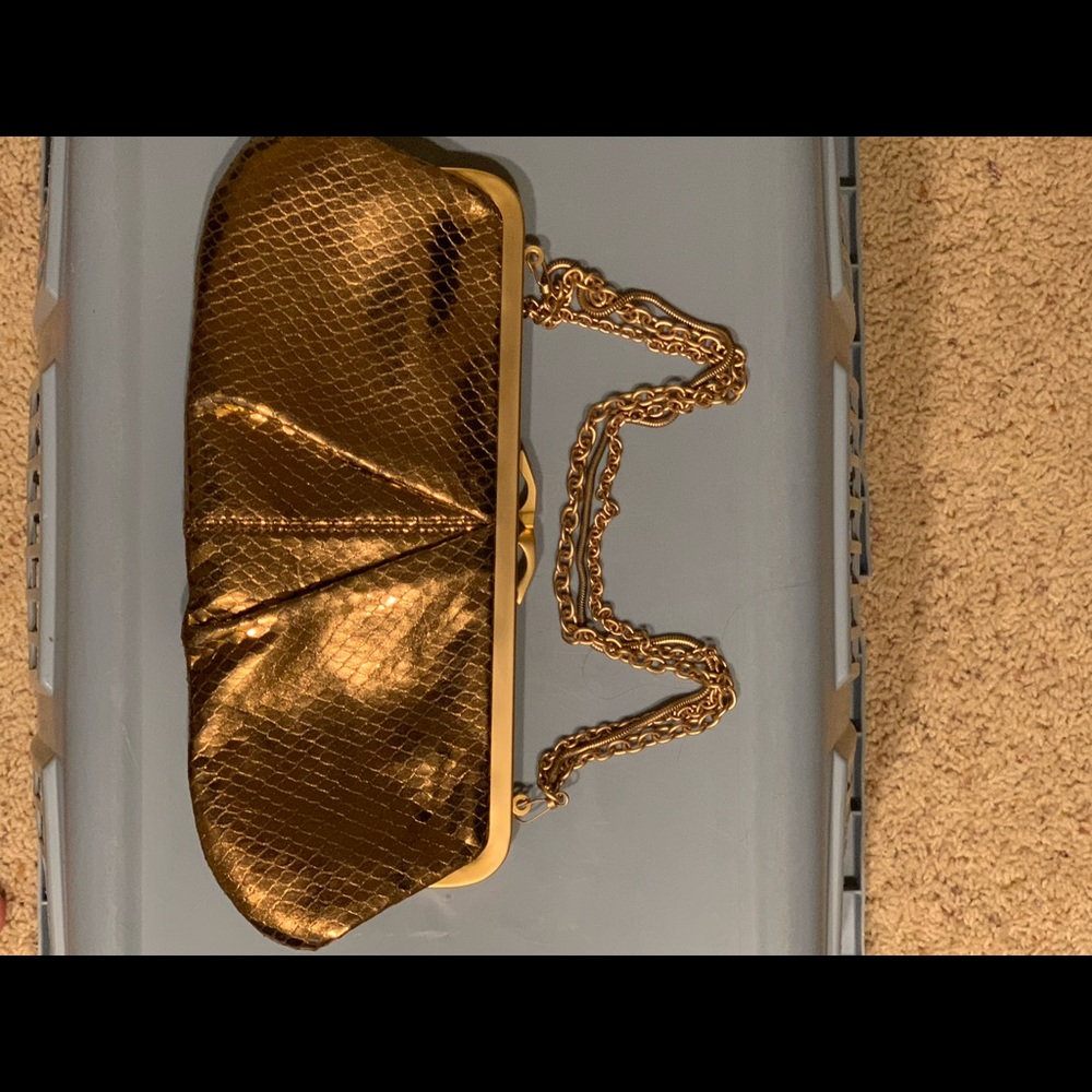 Valerie Stevens Gold purse.